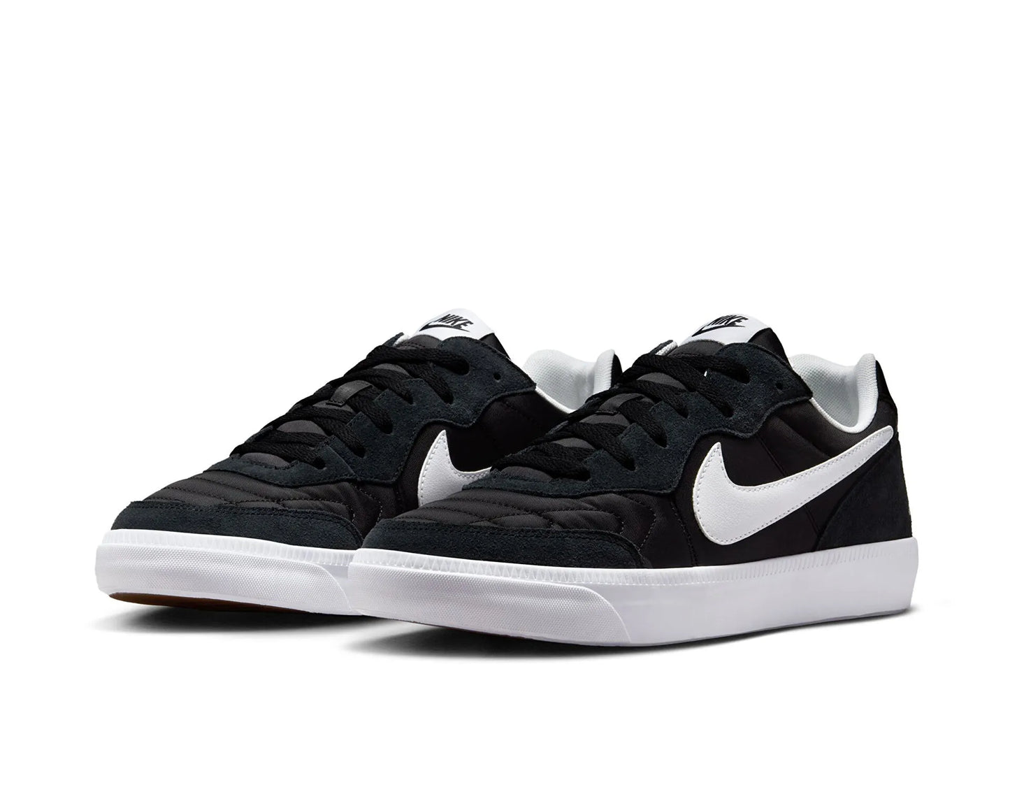 NIKE NSW TIEMPO TRAINER BLACK/WHITE-GUM MED BROWN 644843-012