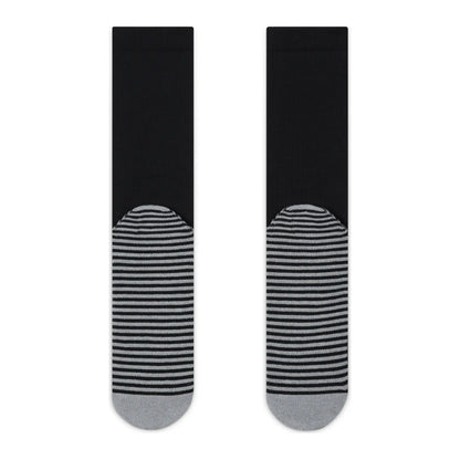 Nike Strike Dri-FIT FZ8485-010 – Nero calzettoni lunghi unisex in poliestere, calze da abbinare al tuo abbigliamento sportivo per completare la divisa