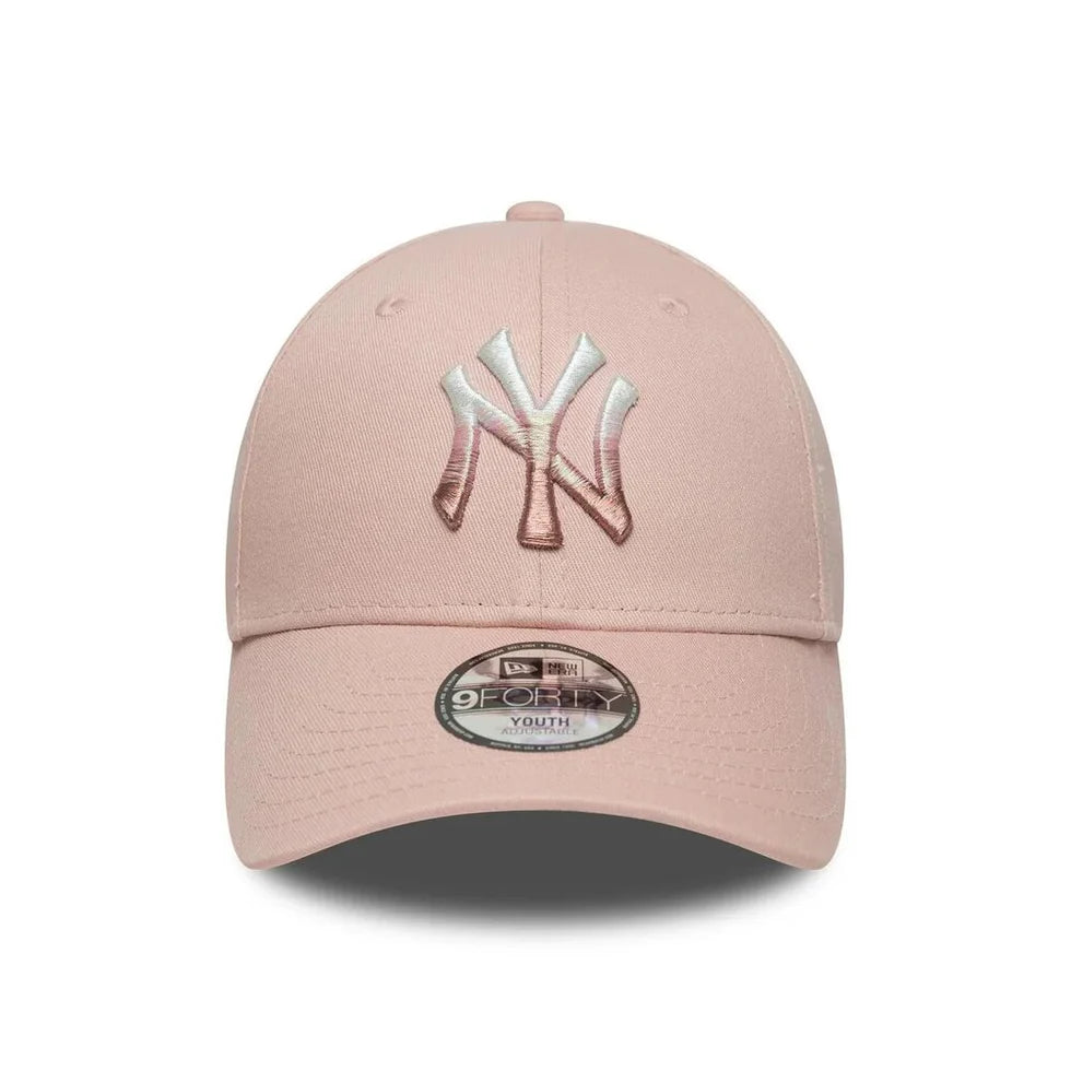 NEW ERA New York Yankees Youth MLB Metallic Pastel Pink 60759072