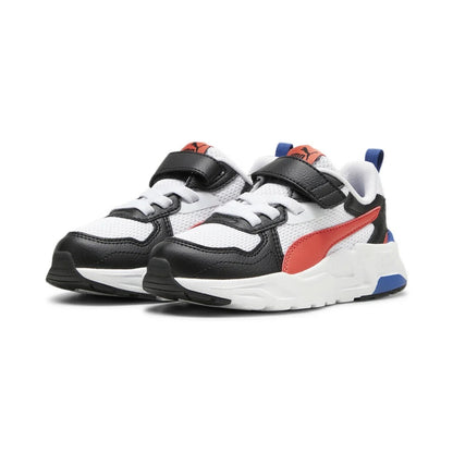 PUMA TRINITY LITE AC+ PS WHITE-ACTIVE RED-BLACK 391480-09