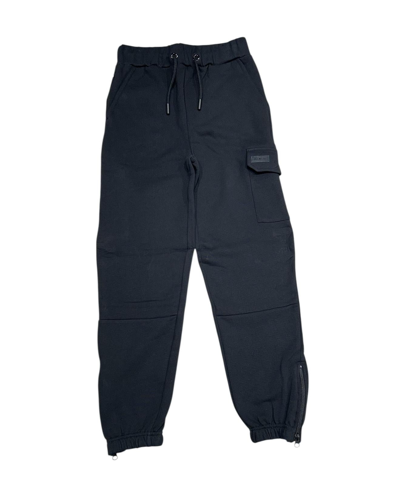 BIKKEMBERGS PANTALONE BLACK BK3789-8000