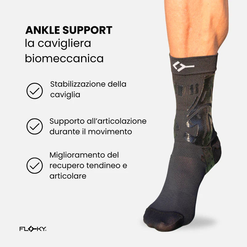 FLOKY ANKLE SUPPORT Cavigliera Sinistra FLCAST1001