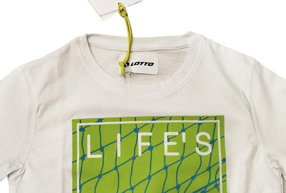 LOTTO T-SHIRT BIANCO LT0076-003