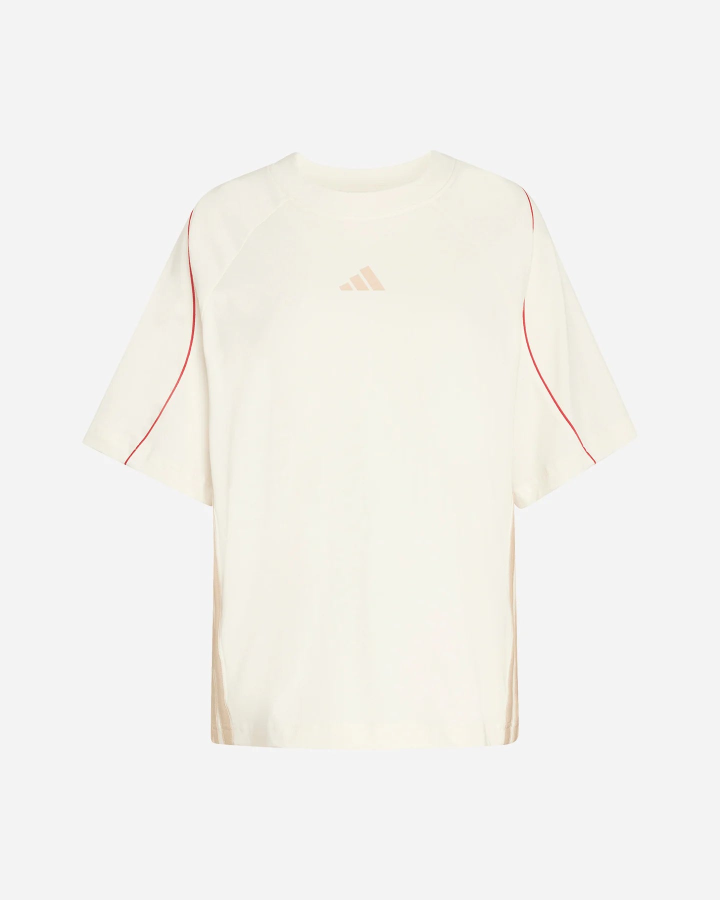 ADIDAS W STADIUM TEE OWHITE/PURRUB/CRLI KB4282