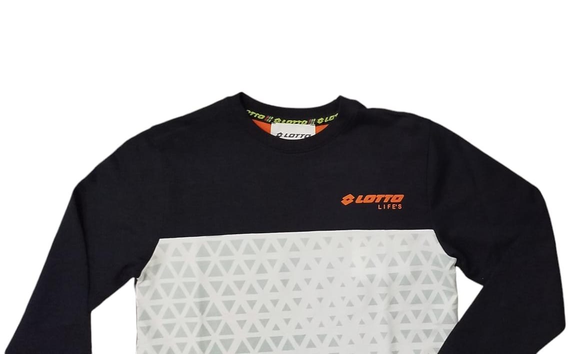 Lotto Felpa Girocollo LT0106 – Nero