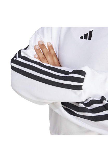 ADIDAS ADI W 3S FT SWT WHITE/BLACK JD5285