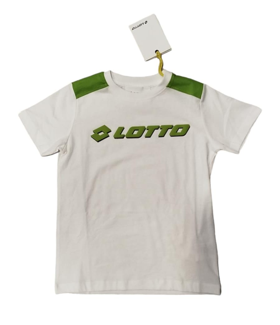 LOTTO COMPLETO 2 PEZZI BIANCO/VERDE LIME LT0139-010