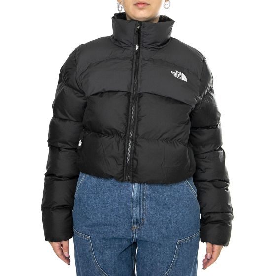 THE NORTH FACE W CROPPED SAIKURU TNF BLACK/ASPHALT GREY NF0A89JCKT01