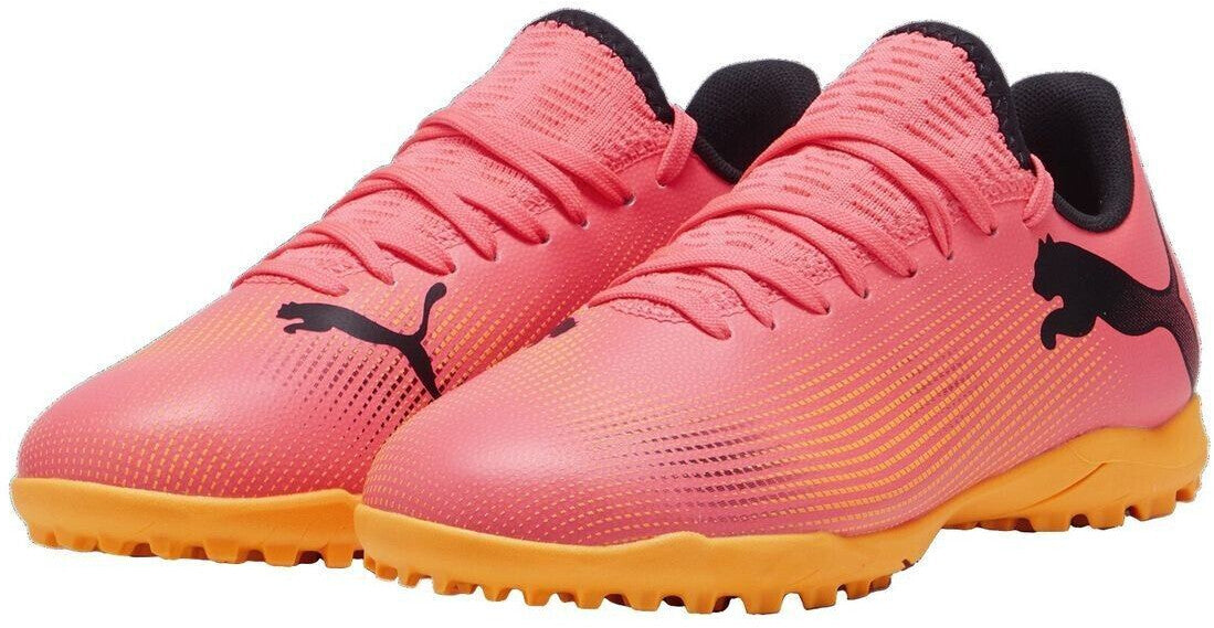 PUMA FUTURE 7 PLAY TT JR SUNSET GLOW-BLACK-SUN STREAM 107737-03