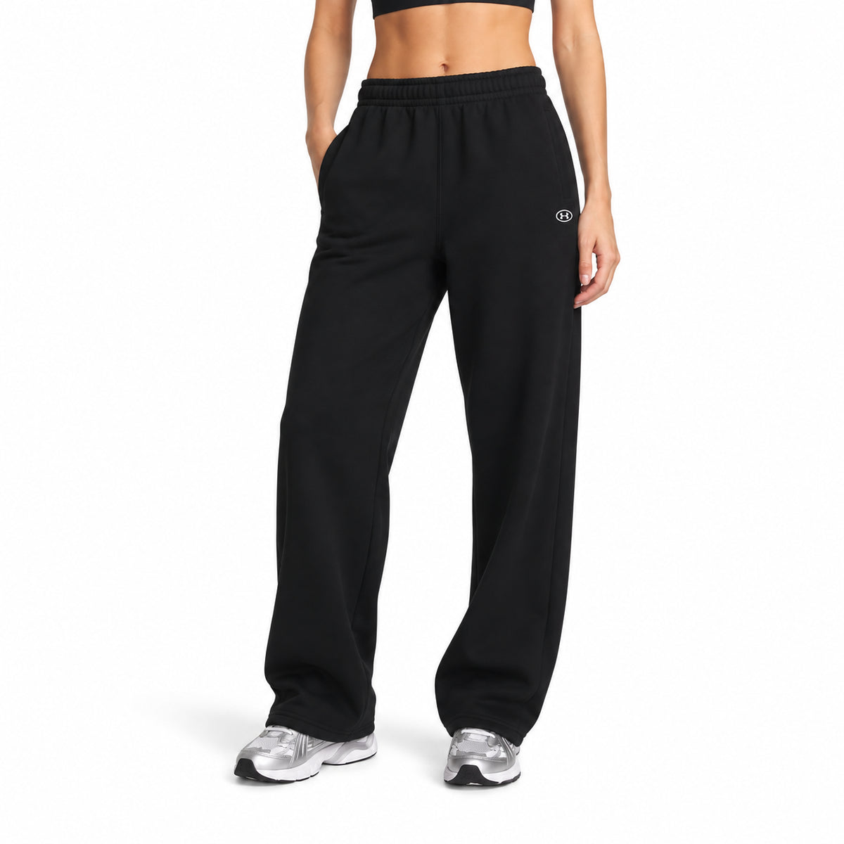 Under Armour Pantaloni Rival FLC 6013552-008 – Nero