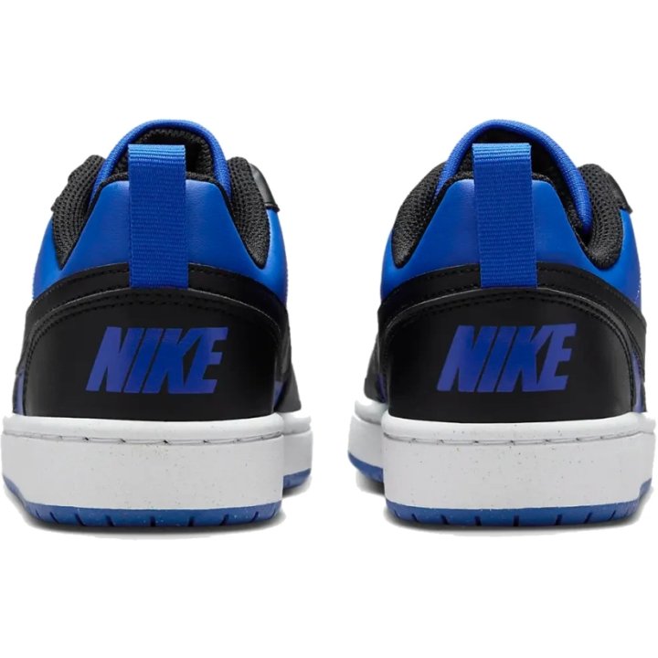 NIKE COURT BOROUGH LOW RECRAFT GS GAME ROYAL/BLACK-WHITE HM6293-480