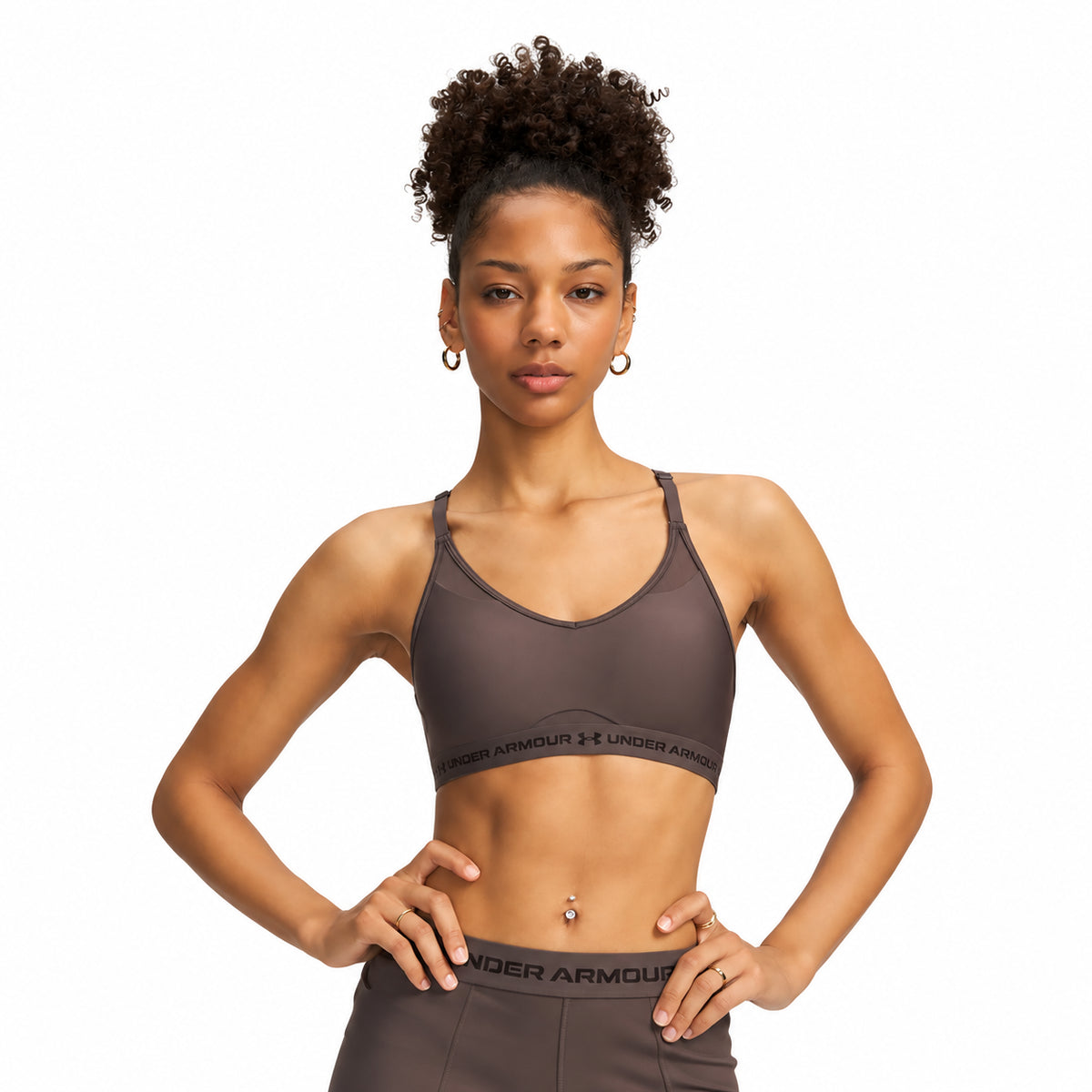 Under Armour Reggiseno Crossback 1386424-200 – Peppercorn