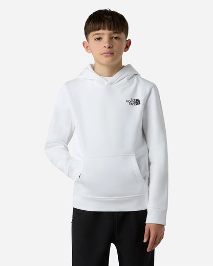 THE NORTH FACE TEEN BOX NSE REGULAR HOODIE TNF WHITE/TNF BLACK NF0A89H9LA91
