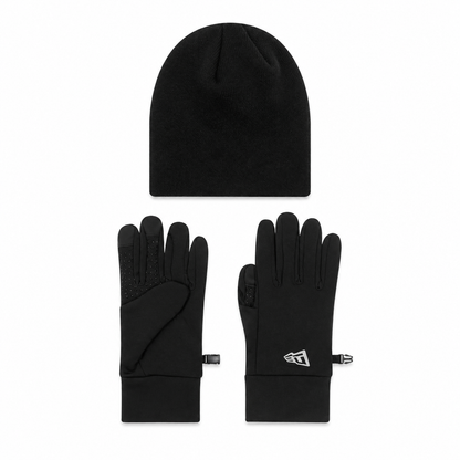 New Era Set Berretto e Guanti Nero 60758516