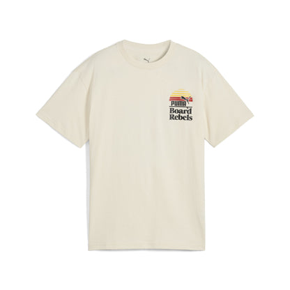 PUMA MID90S GRAPHIC TEE IV B WHITE 685153-87