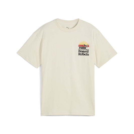 PUMA MID90S GRAPHIC TEE IV B WHITE 685153-87