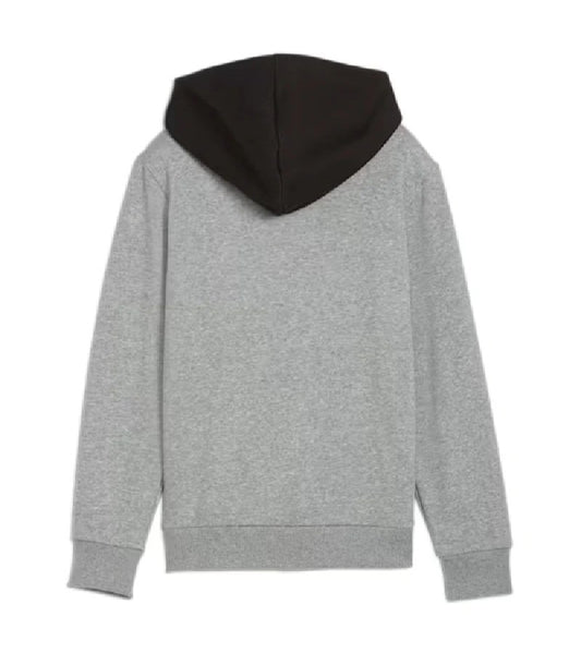 PUMA BASKETBALL WINNING SHOT HOODIE FL B MEDIUM GRAY HEATHER 628024-03