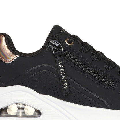 Skechers Uno Gen1 Zip and S Sneakers Bambina Nere