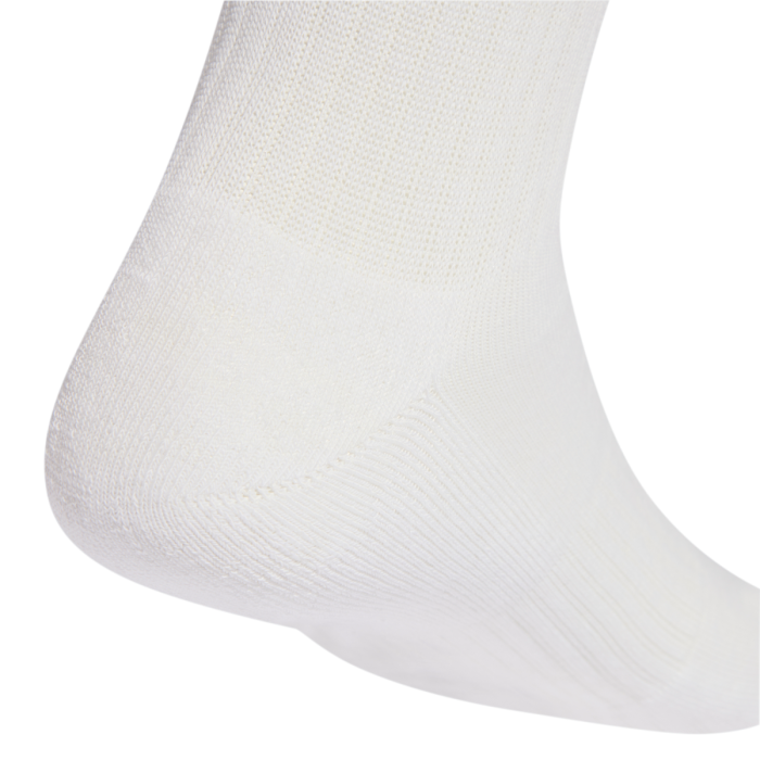 Adidas Stripes Cushioned Crew Socks JZ0532 | Calzini Unisex Confezione da 3 | Bianco