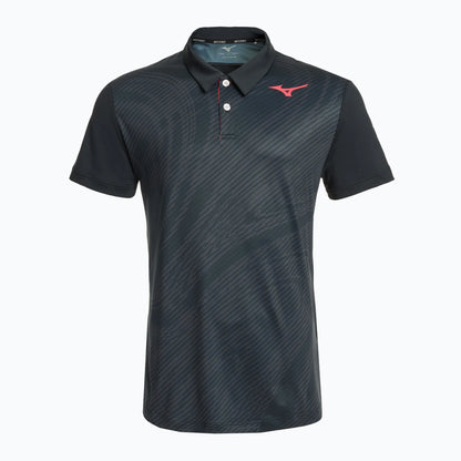 Mizuno Charge Shadow Polo Tennis Uomo Nero