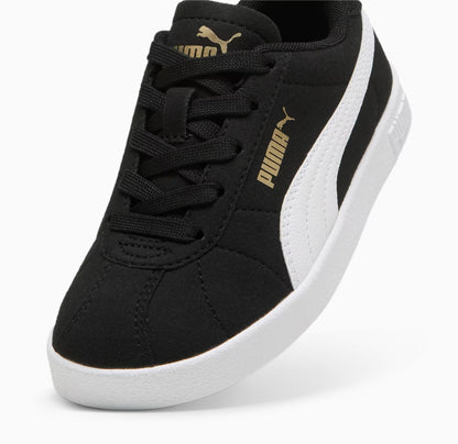 PUMA CLUB II PS PUMA BLACK-PUMA WHITE-PUMA GOLD 398887-01