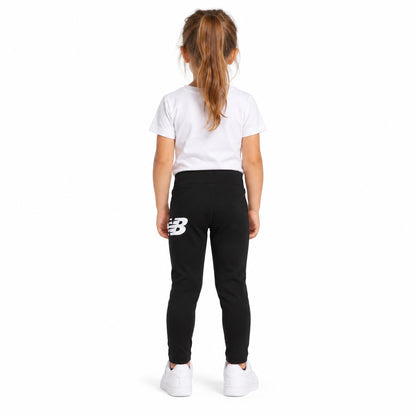 New Balance Graphic NB Legging LAKG0159-BK – Nero | Leggings bimba in cotone, pantaloni dal look sportivo per outfit casual e tempo libero quotidiano