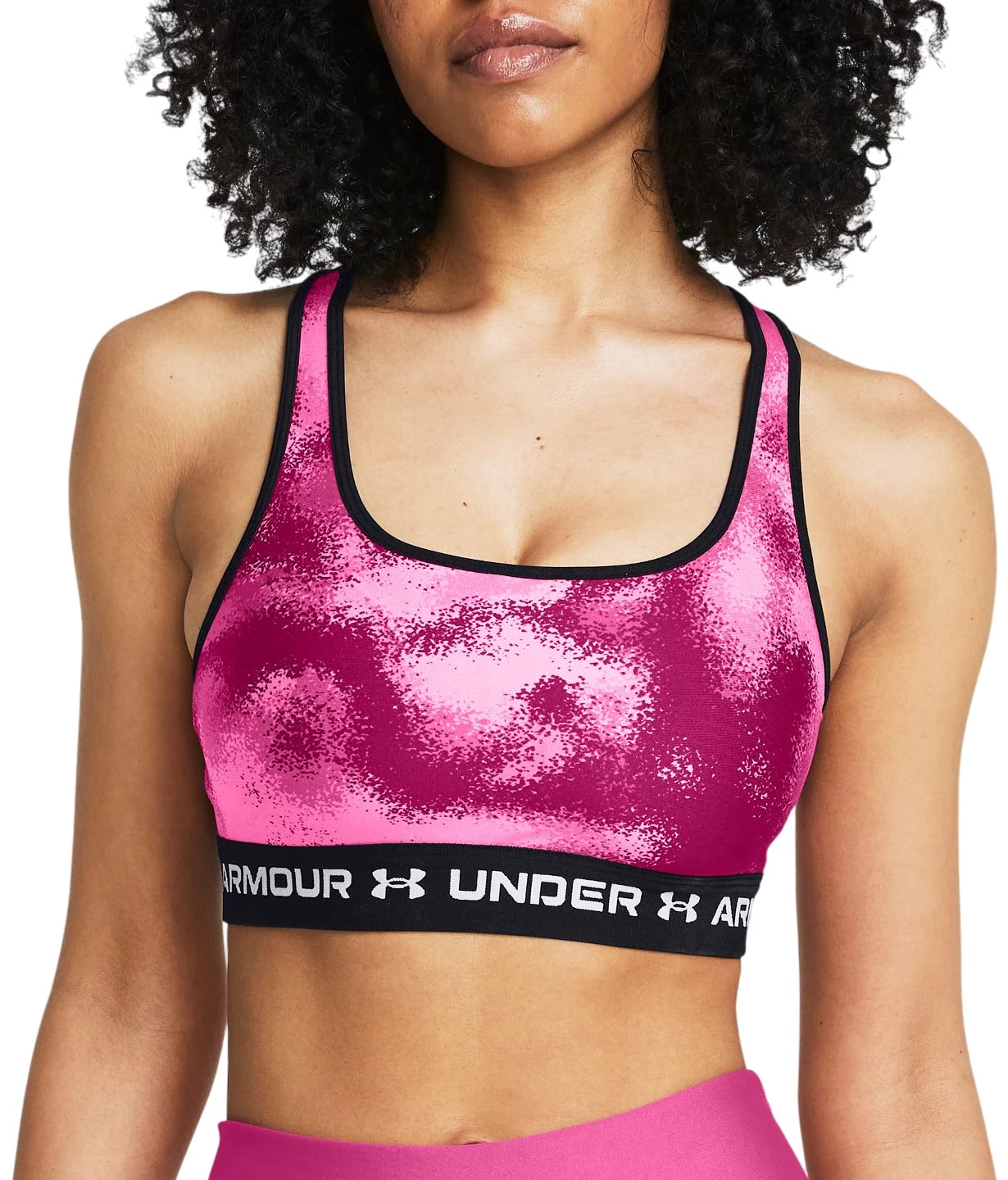 UNDER ARMOUR CROSSBACK MID PRINT 1361042-686