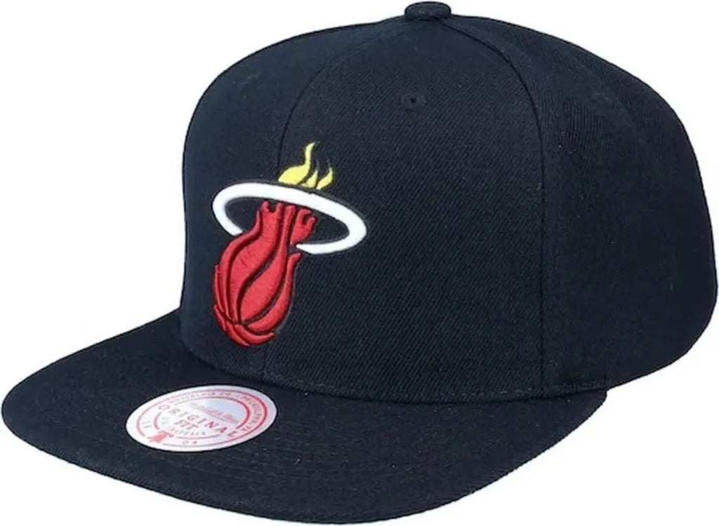 Mitchell & Ness NBA TOP SPOT SNAPBACK HWC HEAT HHSS2976-MHEYYPPPBLCK