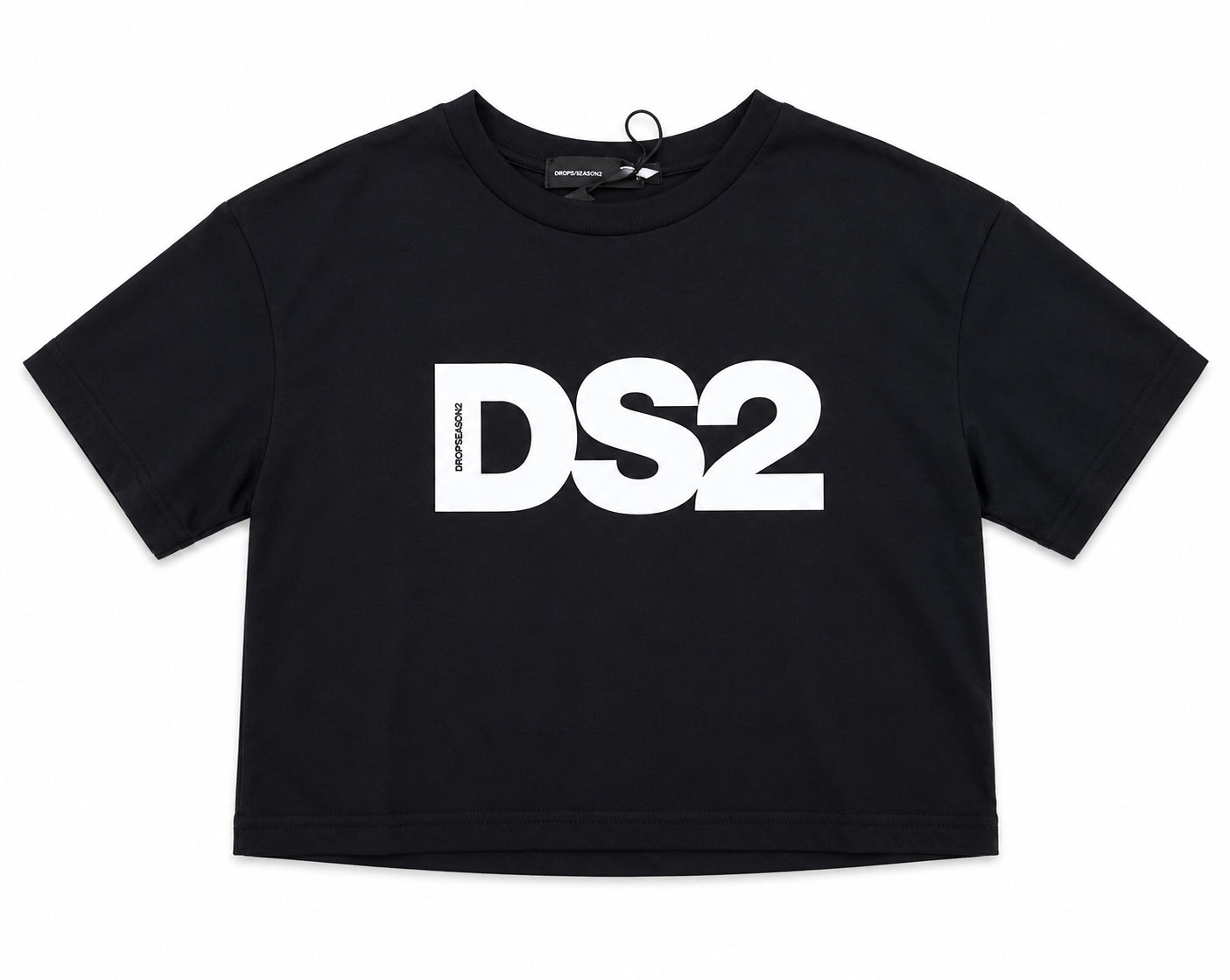 DS2 T-SHIRT CROP LOGO SS26K507