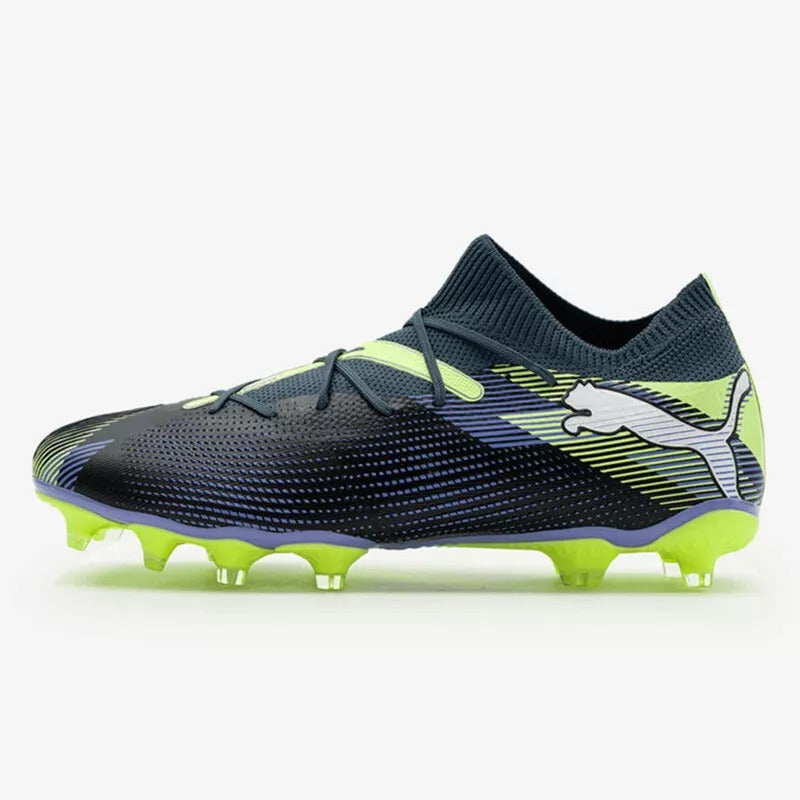 PUMA FUTURE 7 MATCH FG/AG GRAY SKIES-PUMA WHITE-FIZZY APPLE 107931-03