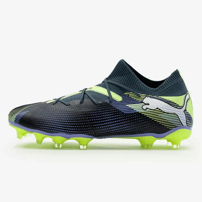 PUMA FUTURE 7 MATCH FG/AG GRAY SKIES-PUMA WHITE-FIZZY APPLE 107931-03