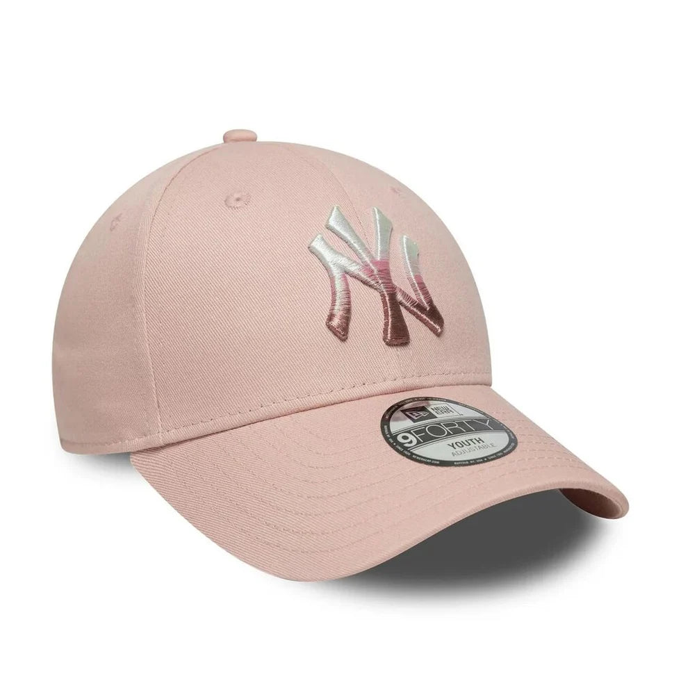 NEW ERA New York Yankees Youth MLB Metallic Pastel Pink 60759072