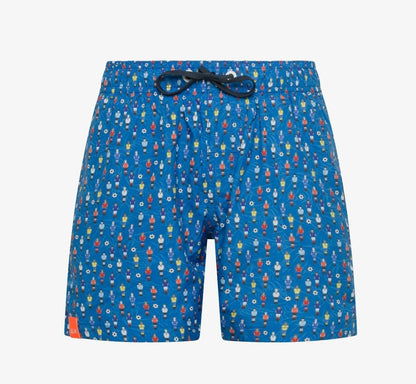 Sun68 BOY'S SWIM PANT SMALL PATTERN H35311-5801