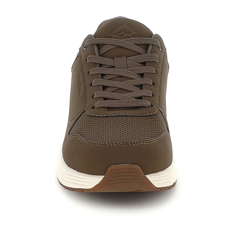 Lotto Aura AMF – Sneaker Running Uomo in Nabuk con Ammortizzazione | Marrone