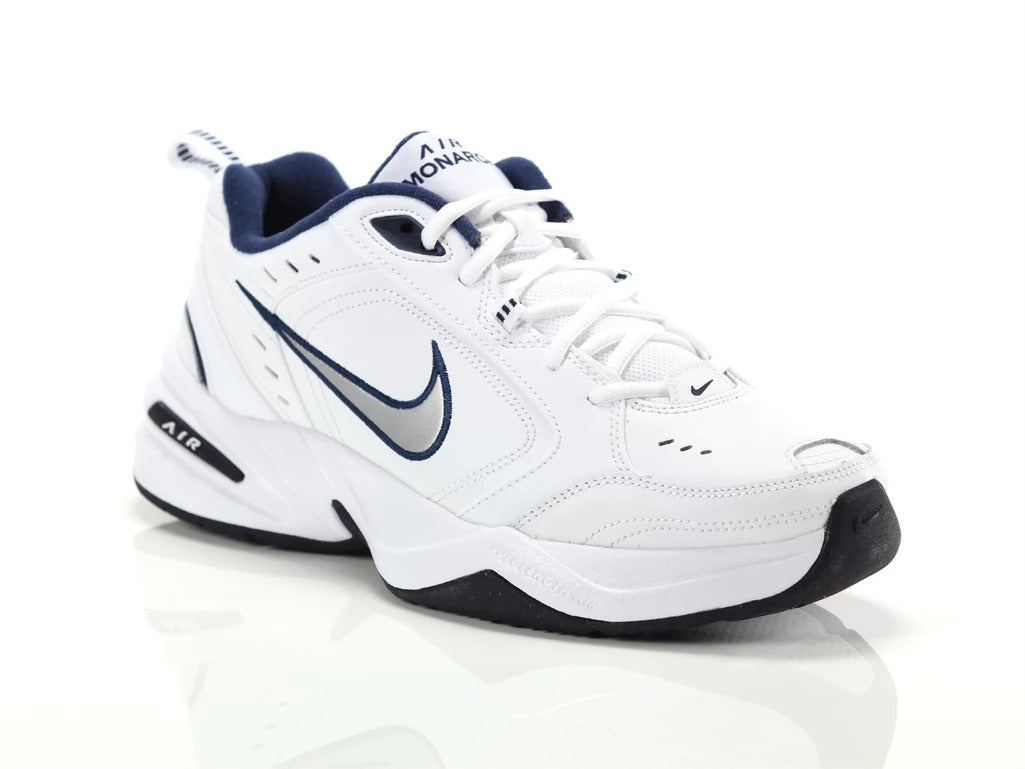 NIKE AIR MONARCH IV WHITE/METALLIC SILVER 415445-102
