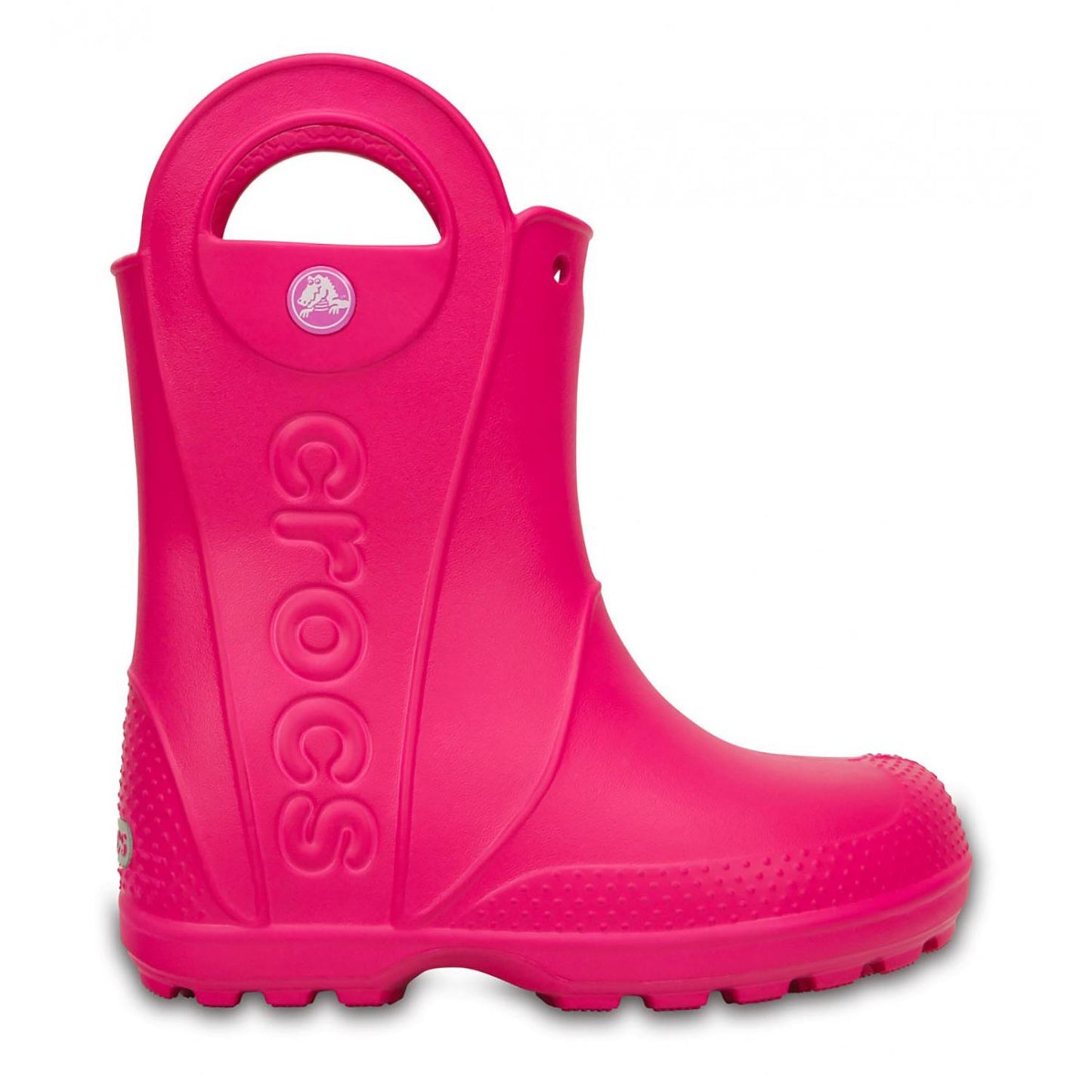 Crocs HANDLE HIT RAIN BOOT K candy pink 12803-6X0