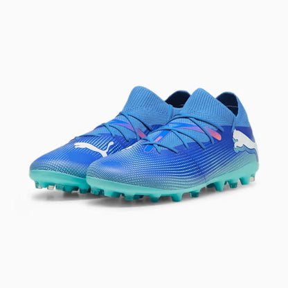 PUMA FUTURE 7 MATCH MG BLUEMAZING-PUMA WHITE-ELECTRIC PEPPERMINT 107934-01