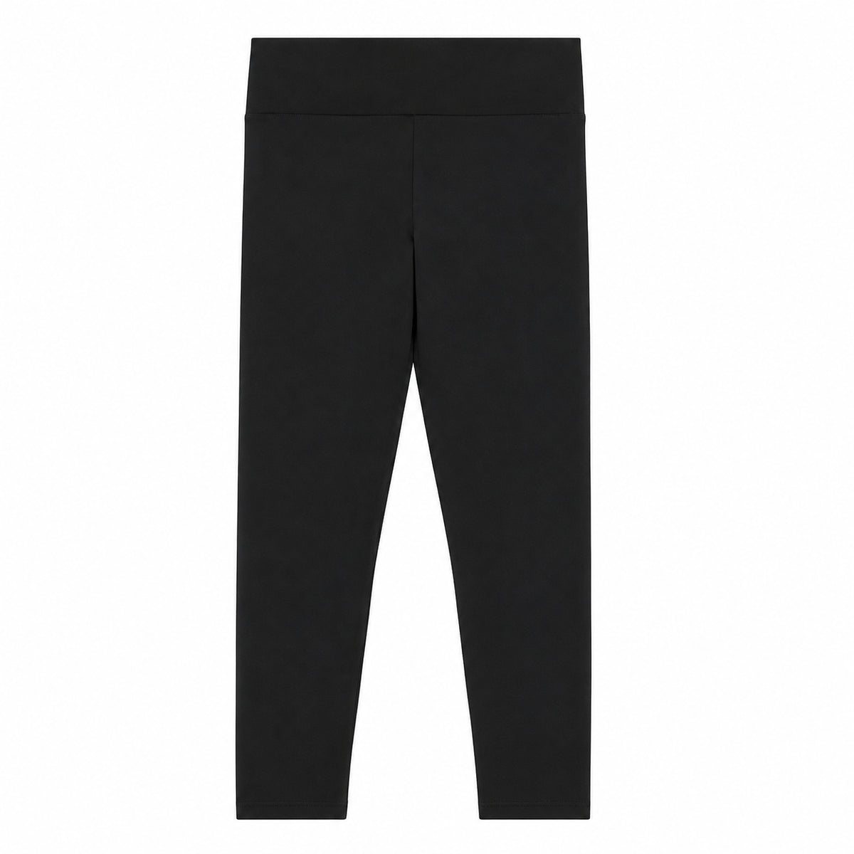 EA7 Leggings Bambina in Cotone Nero e Bianco - 7G000171-MC001 – foto 2