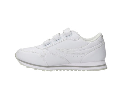 FILA ORBIT VELCRO LOW KIDS WHITE 1010785-10004
