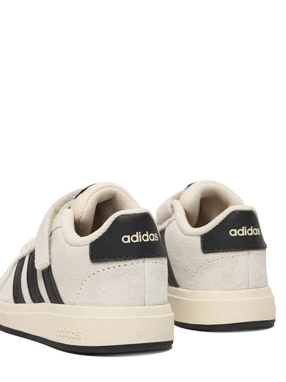 ADIDAS GRAND COURT 00S EL WONWHI/CBLACK/FTWWHT JR0778