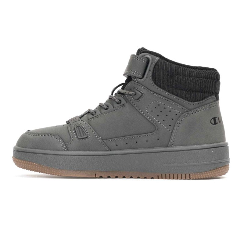 CHAMPION RD18 CORD B PS MID MID CUT SHOE DK.GREY/NBK/GUM S32891-ES014