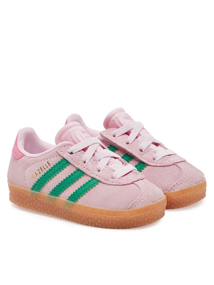 ADIDAS GAZELLE CF EL I CLPINK/COUGRN/BLIPNK JP7138
