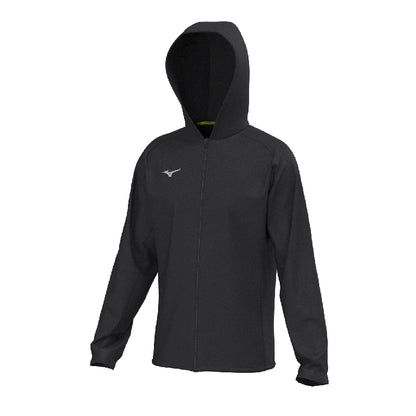 Mizuno Team MZNRB Micro Hoodie Jacket Unisex Nero