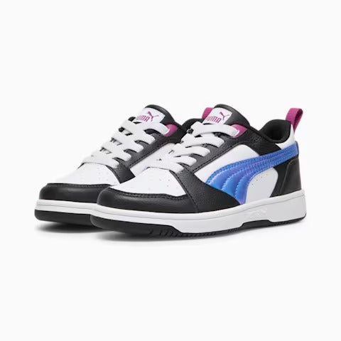 PUMA REBOUND V6 LO BOUNCY SKY AC PS PUMA WHITE-MAGENTA GLEAM-PUMA BLACK 399650-01