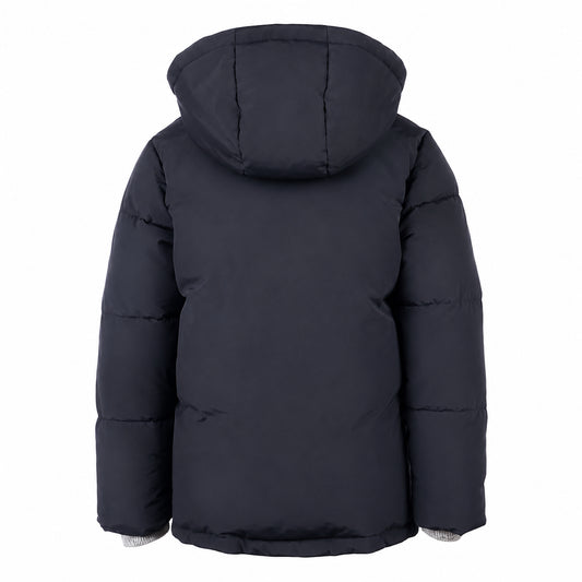 New Balance Wadded Puffa Coat Bambino Nero LAKB0287-BK – foto 2