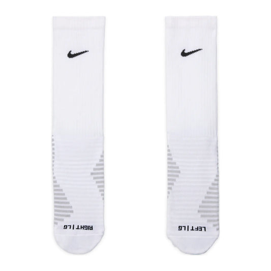 Nike Strike Dri-FIT Crew Socks FZ8485-100 – Bianco, calzini unisex in poliestere, calzini sportivi da abbinare a tute e pantaloncini per look sportivi