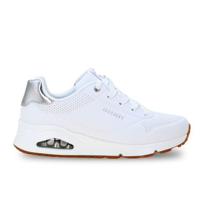 Skechers Uno Gen1 Shimmer Sneakers Donna Bianche