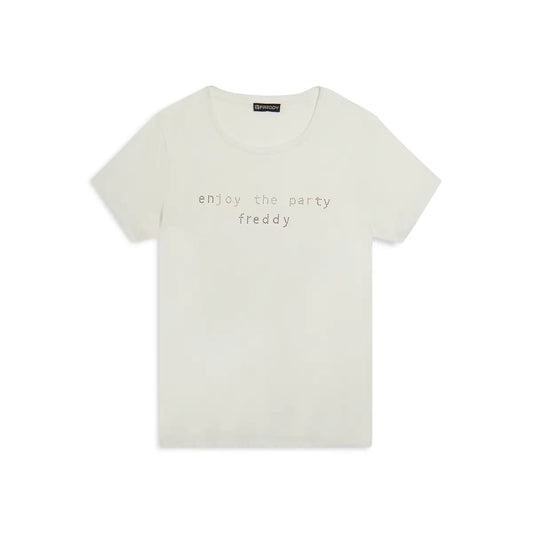 FREDDY T-SHIRT MANICA CORTA DONNA F25WTEET4-W69