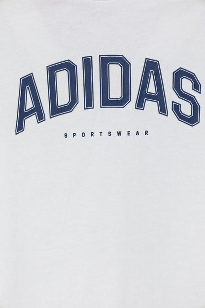 ADIDAS J C COLLEG TEE WHITE JI6674