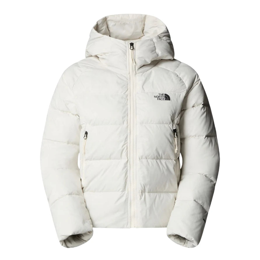 THE NORTH FACE W HYALITE DOWN HOODIE WHITE DUNE NF0A8E75QLI1